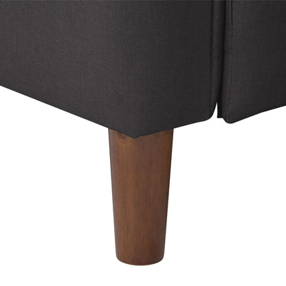 Fauteuil inclinable manuel à jambes hautes avec repose-pieds