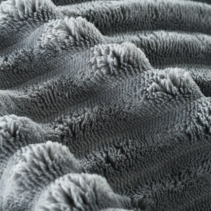 Canapé-lit double en velours côtelé avec 2 oreillers