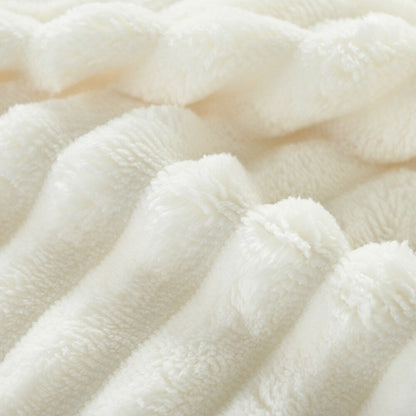 Canapé-lit double en velours côtelé avec 2 oreillers