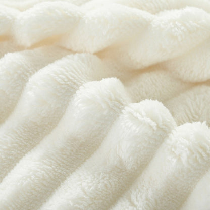 Canapé-lit double en velours côtelé avec 2 oreillers