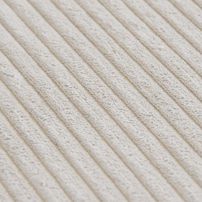 Canapé-lit ottoman en velours côtelé