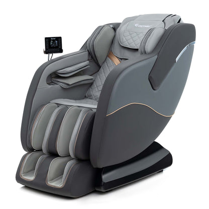 Fauteuil inclinable de massage zéro gravité Costway SL Track avec pied extensible thaïlandais