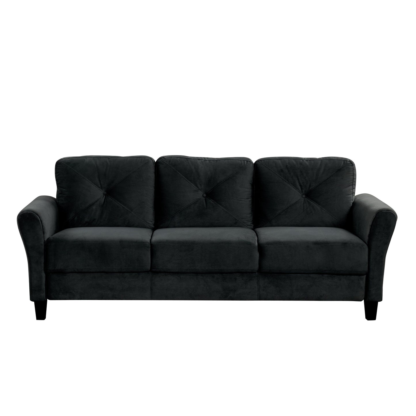 Canapés sectionnels confortables pour salon, chambre, bureau, petit espace, 3 places