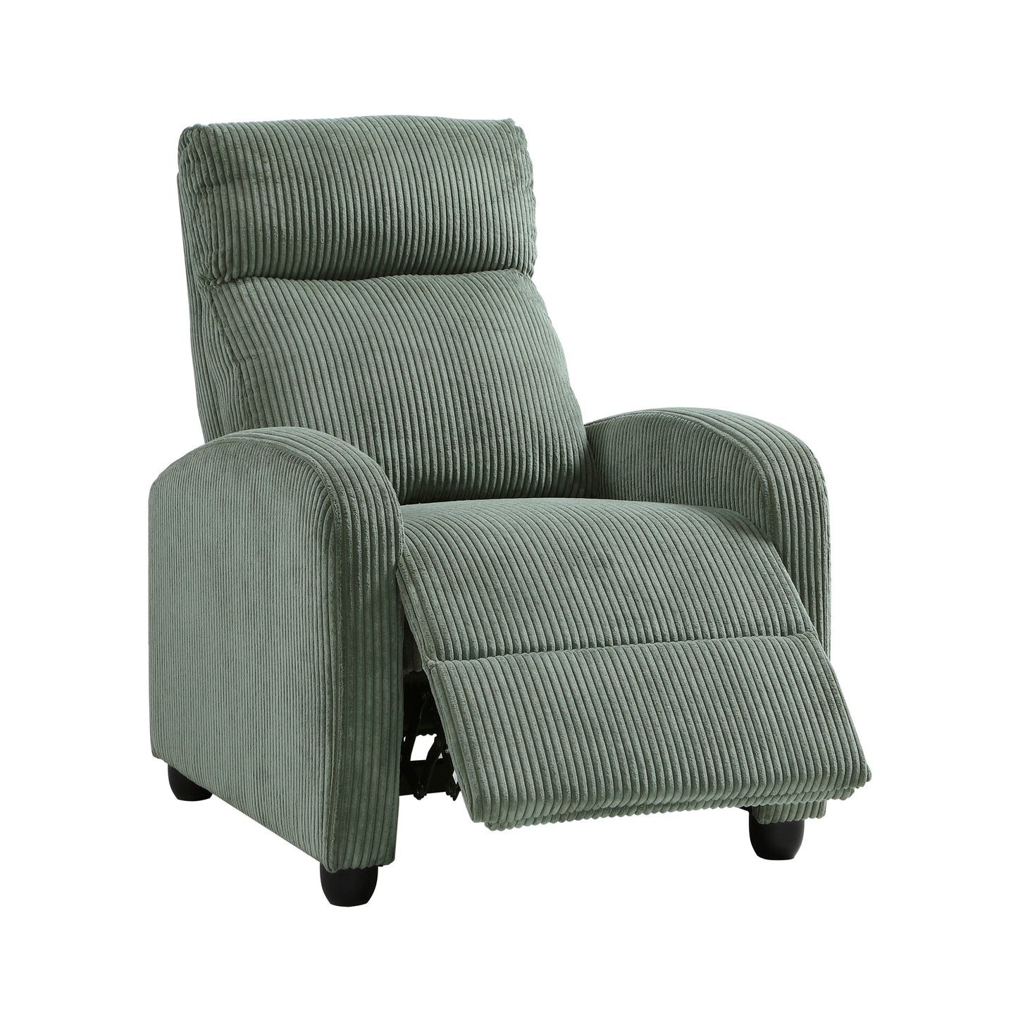 Fauteuil inclinable Covelo en velours côtelé