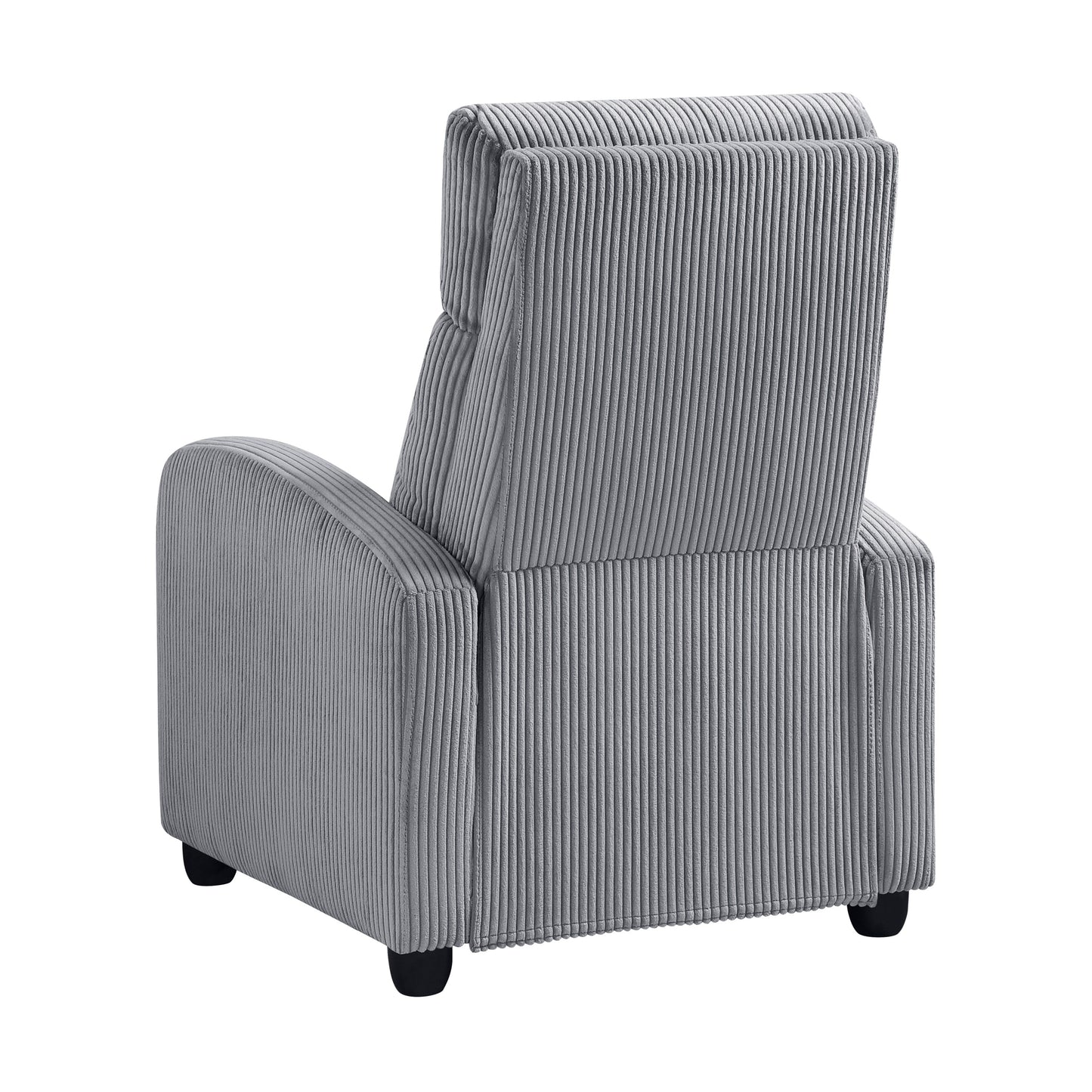 Fauteuil inclinable Covelo en velours côtelé