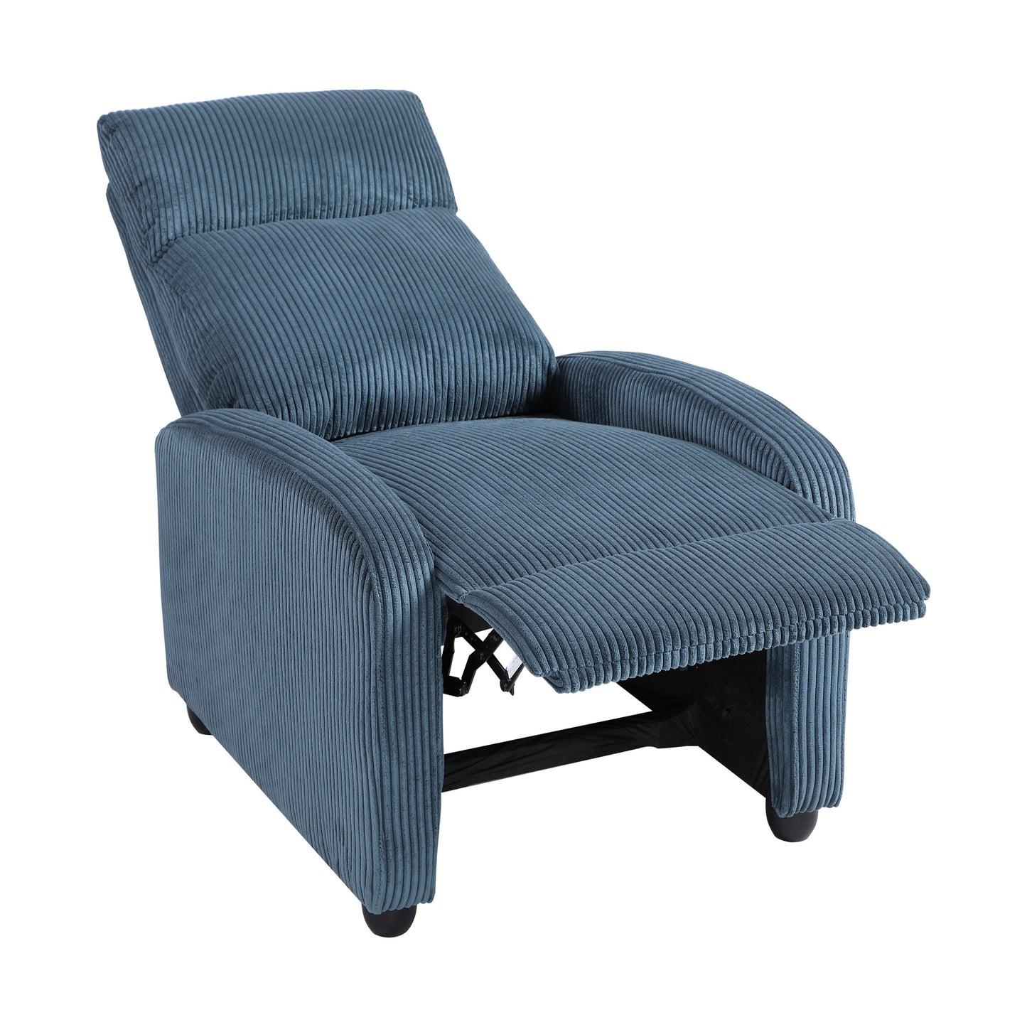 Fauteuil inclinable Covelo en velours côtelé