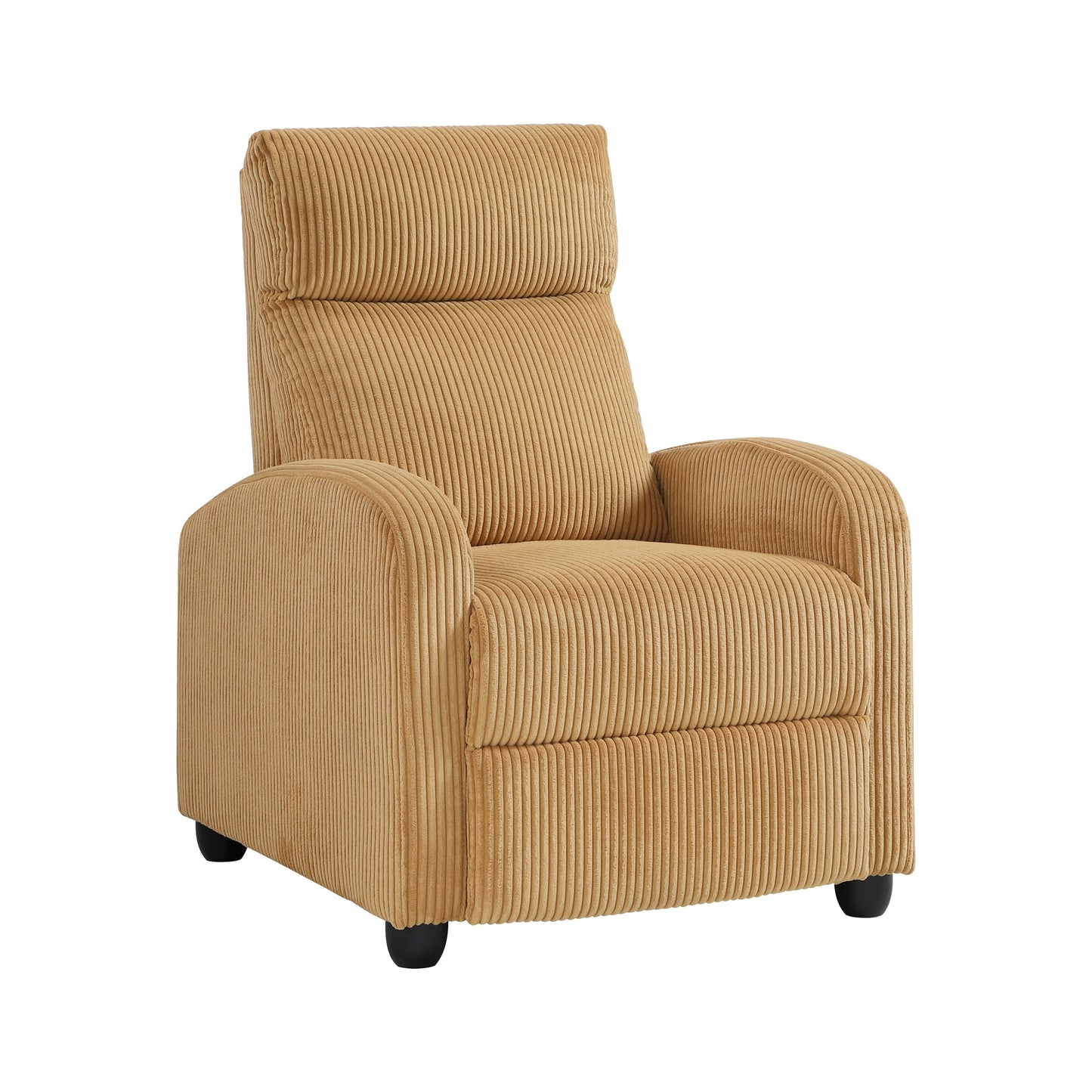 Fauteuil inclinable Covelo en velours côtelé