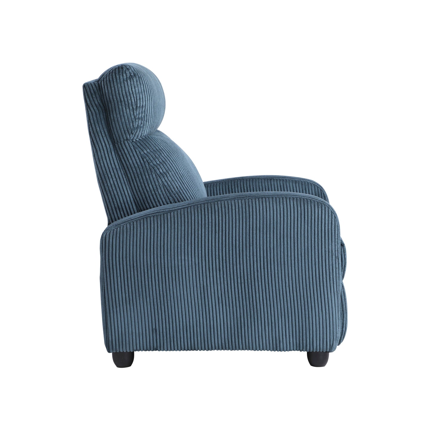 Fauteuil inclinable Covelo en velours côtelé
