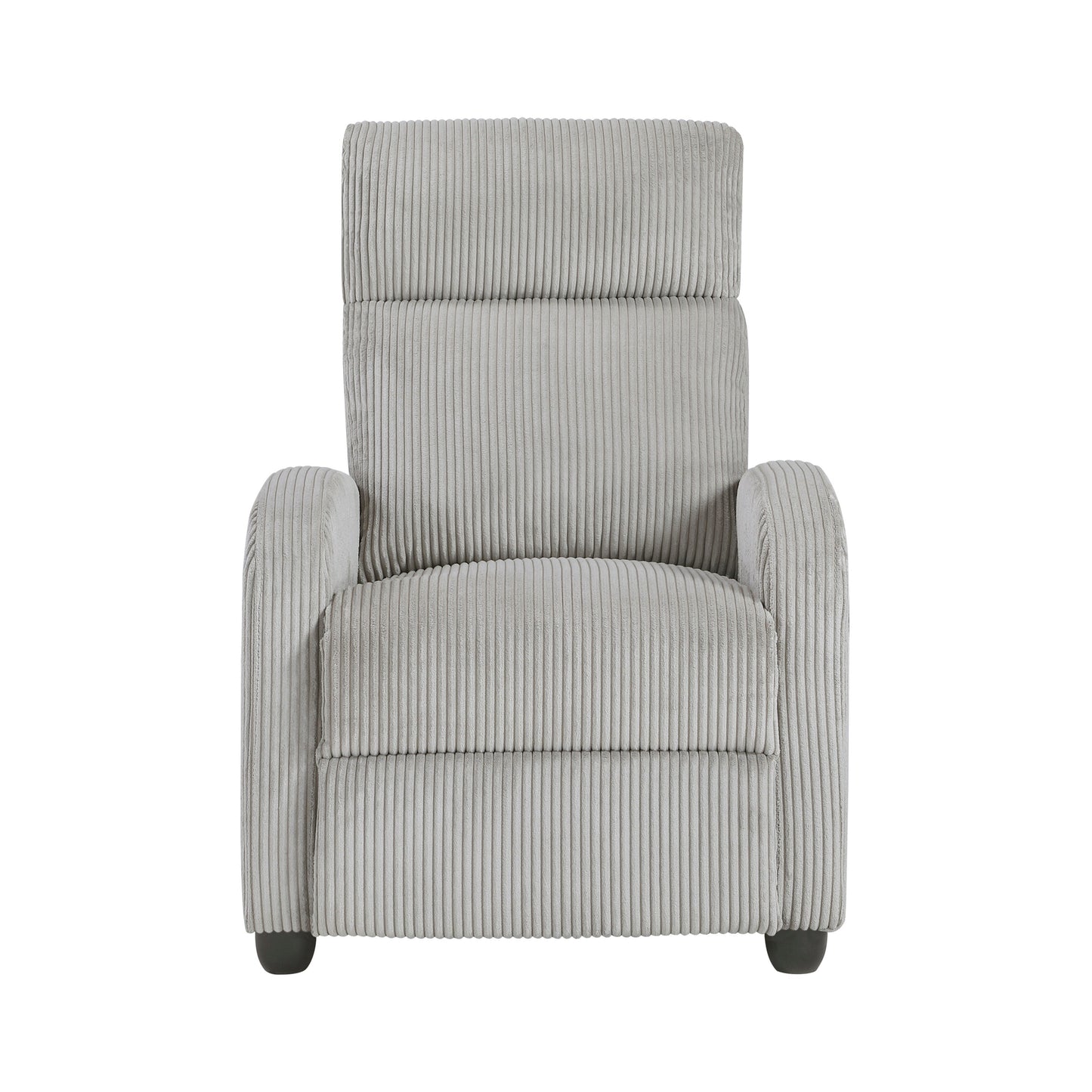Fauteuil inclinable Covelo en velours côtelé