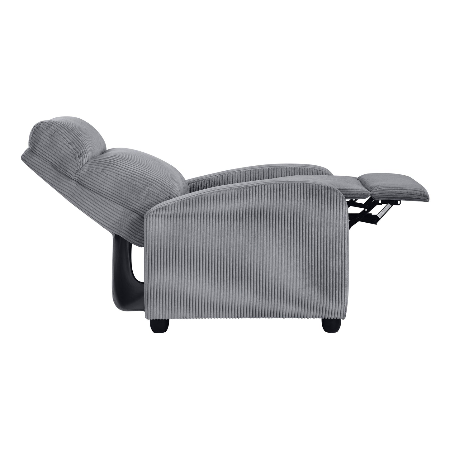 Fauteuil inclinable Covelo en velours côtelé