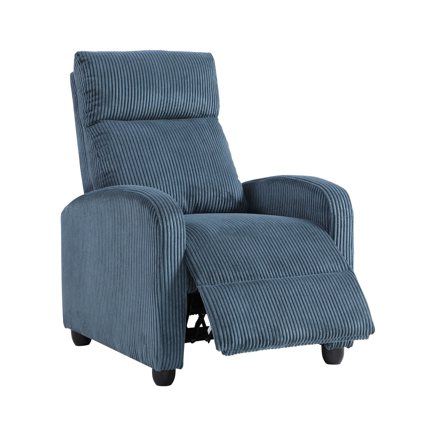 Fauteuil inclinable Covelo en velours côtelé