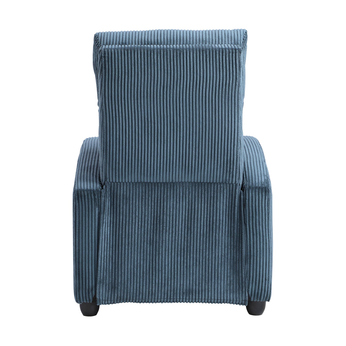 Fauteuil inclinable Covelo en velours côtelé
