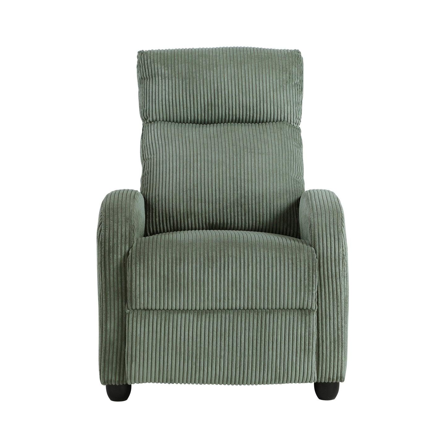 Fauteuil inclinable Covelo en velours côtelé