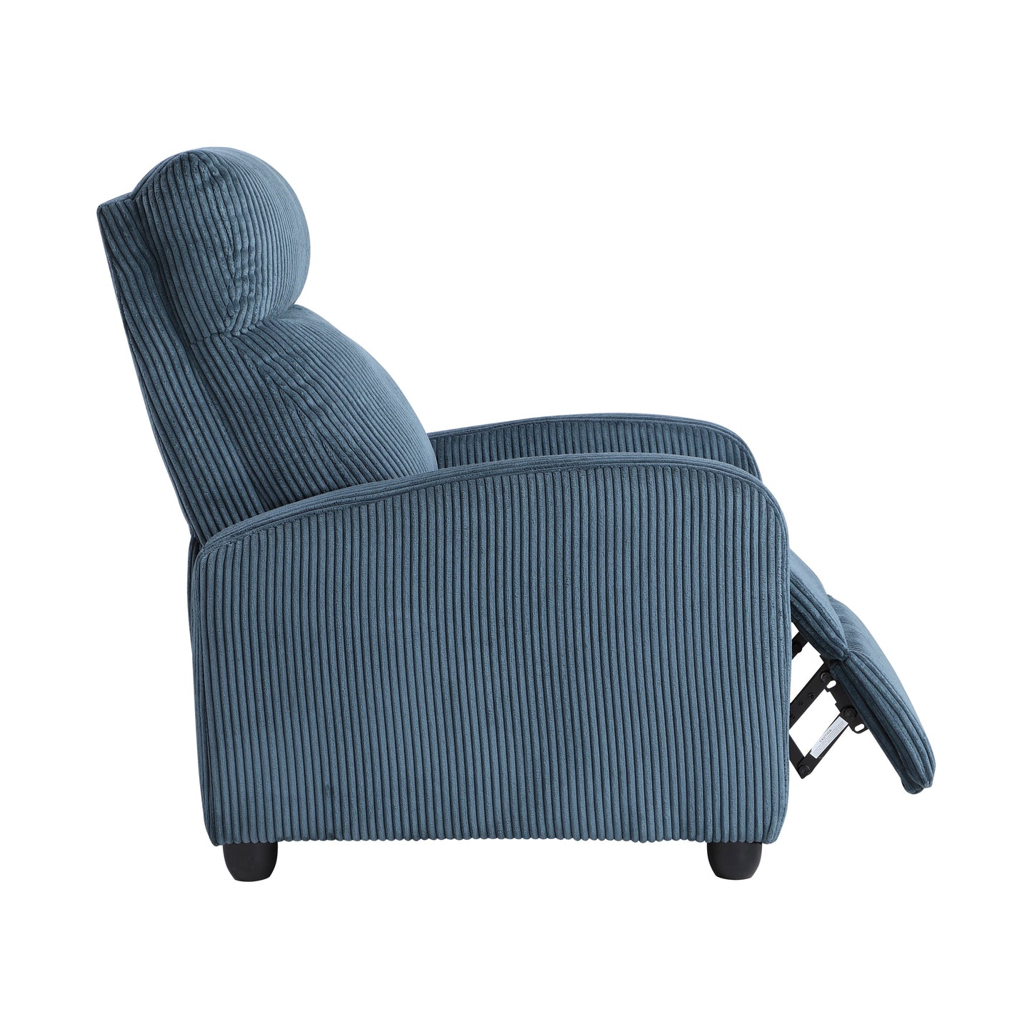 Fauteuil inclinable Covelo en velours côtelé