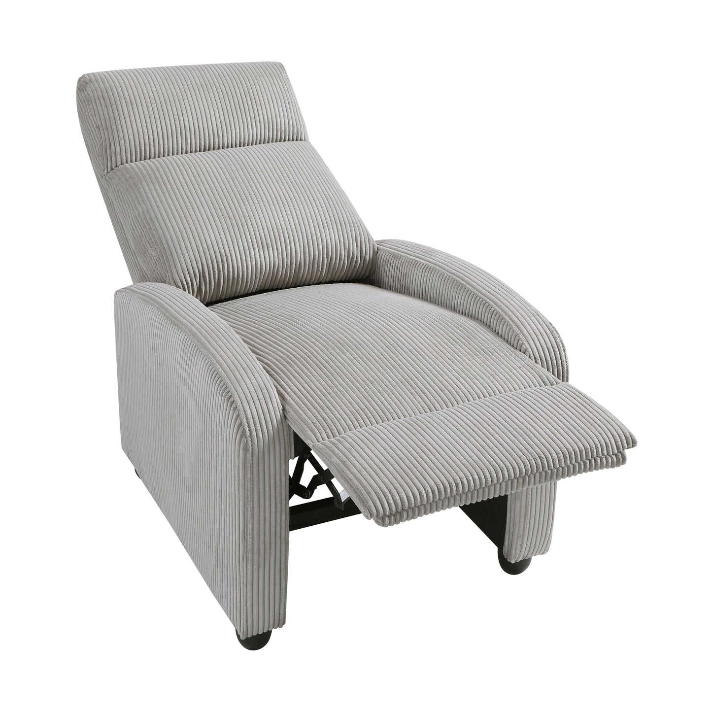 Fauteuil inclinable Covelo en velours côtelé