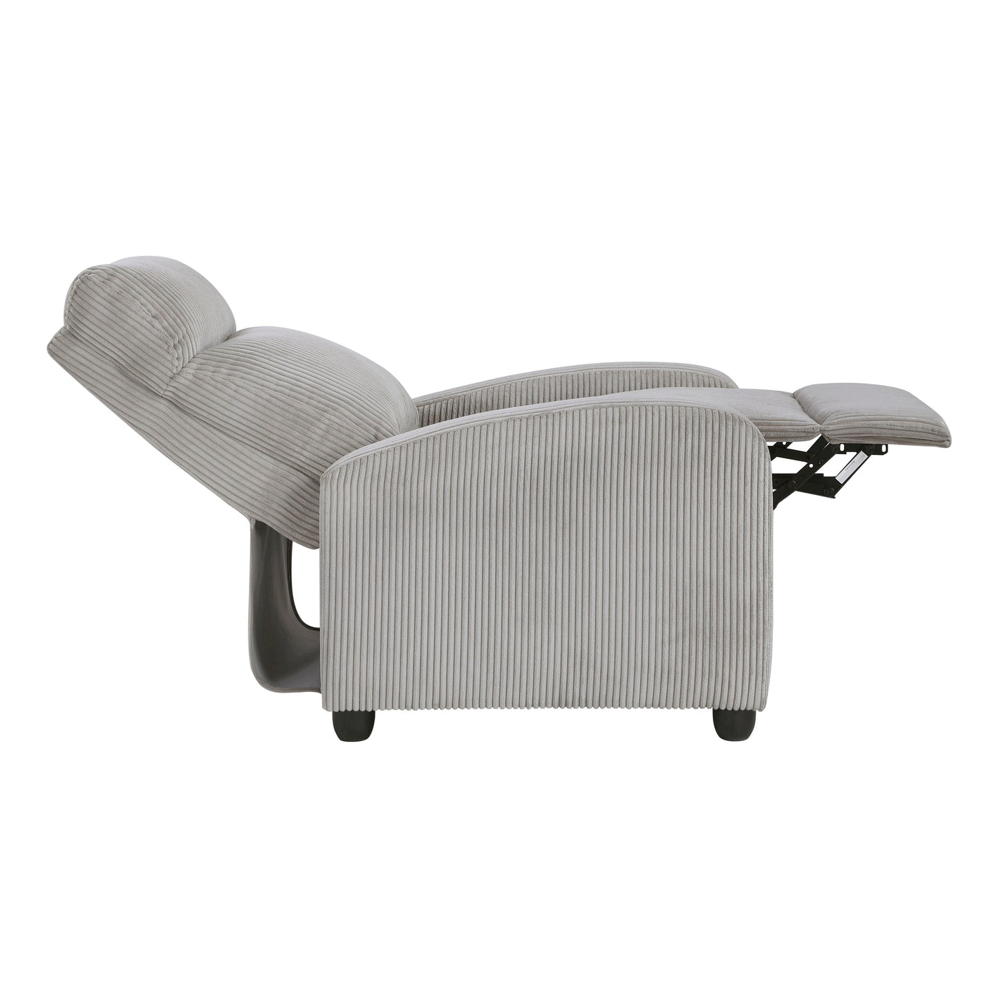 Fauteuil inclinable Covelo en velours côtelé