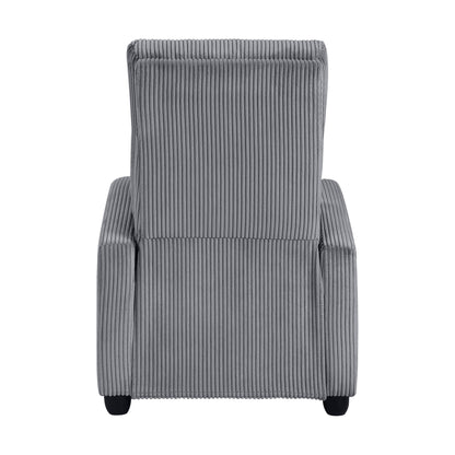 Fauteuil inclinable Covelo en velours côtelé