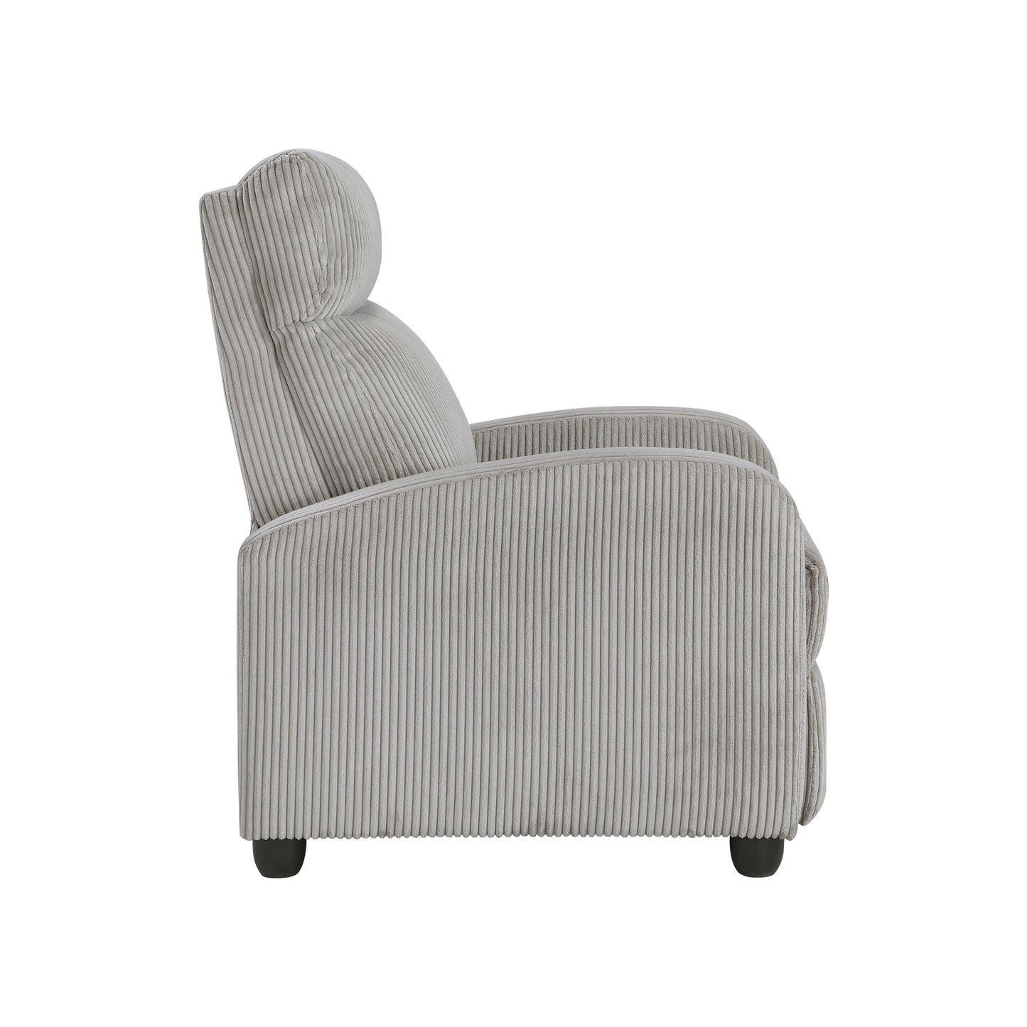 Fauteuil inclinable Covelo en velours côtelé