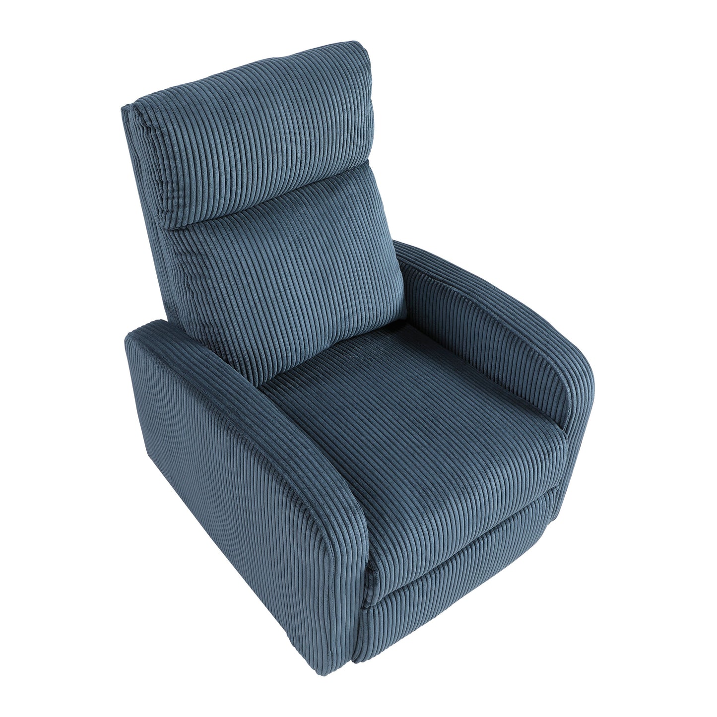 Fauteuil inclinable Covelo en velours côtelé