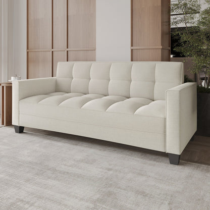 Canapé rembourré en lin moderne et chic de CraftPorch