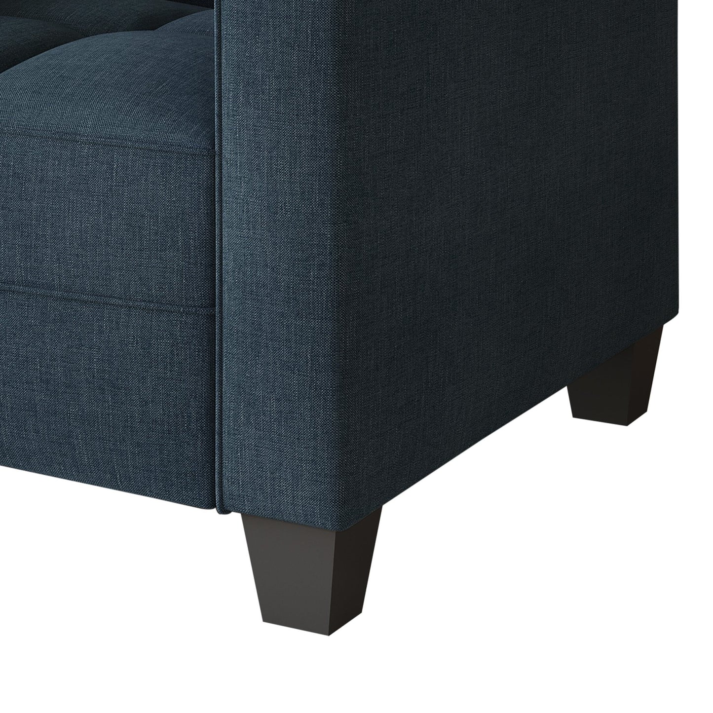 Canapé rembourré en lin moderne et chic de CraftPorch