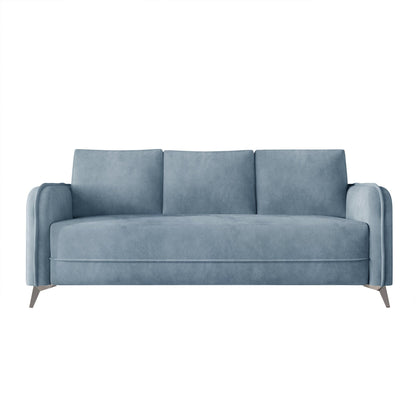 Canapé luxueux rembourré en velours CraftPorch