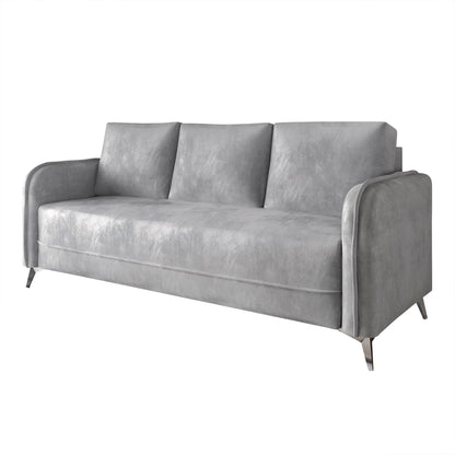 Canapé luxueux rembourré en velours CraftPorch