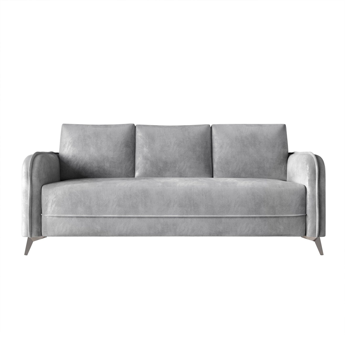 Canapé luxueux rembourré en velours CraftPorch