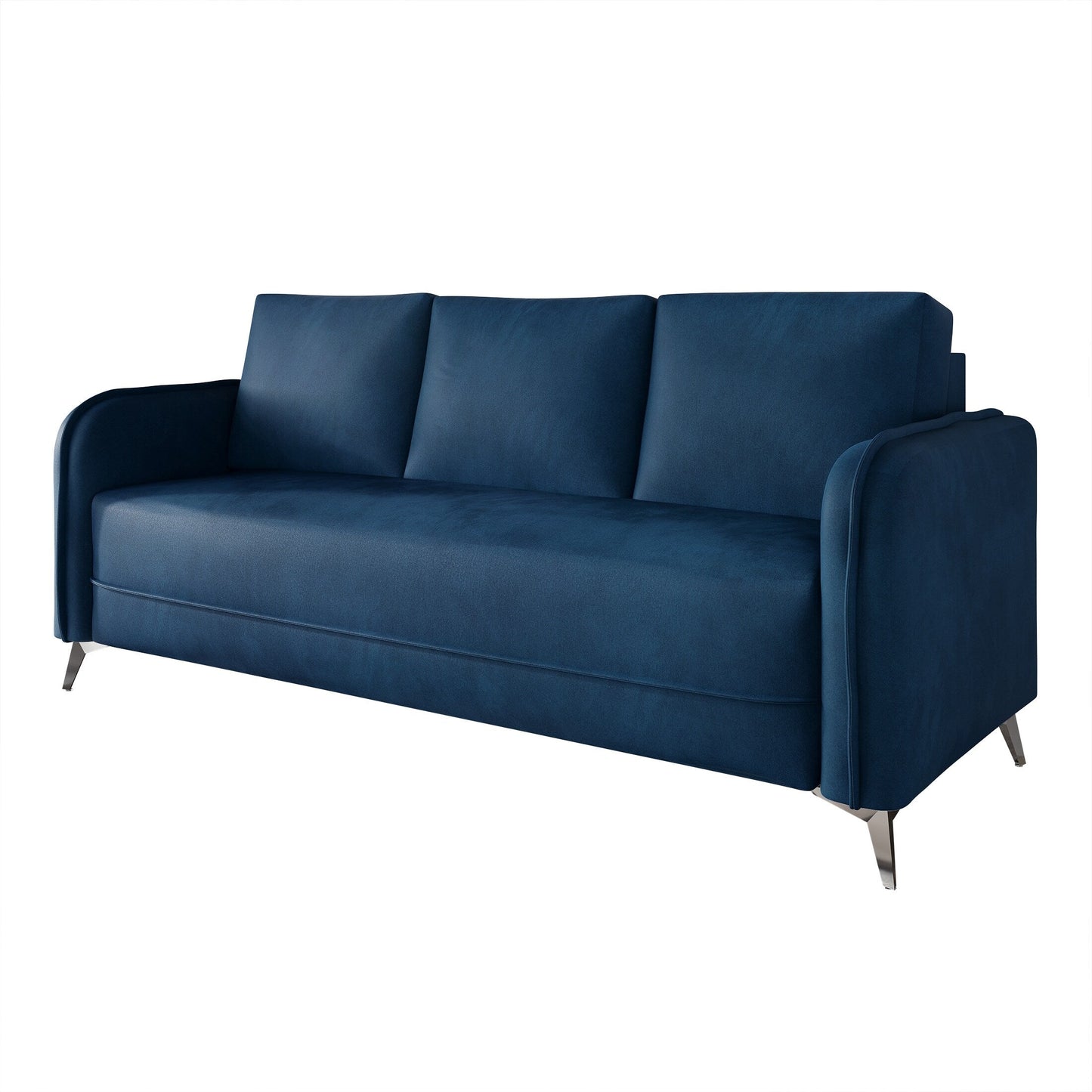 Canapé luxueux rembourré en velours CraftPorch