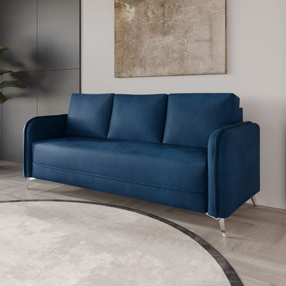 Canapé luxueux rembourré en velours CraftPorch