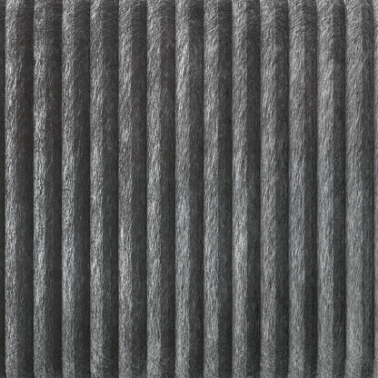 Canapé rembourré en velours côtelé CraftPorch de style milieu de siècle moderne