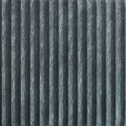 Canapé rembourré en velours côtelé CraftPorch de style milieu de siècle moderne