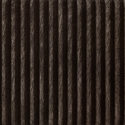 Canapé rembourré en velours côtelé CraftPorch de style milieu de siècle moderne