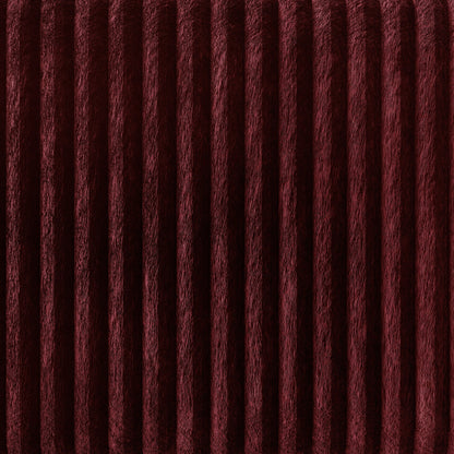 Canapé rembourré en velours côtelé CraftPorch de style milieu de siècle moderne