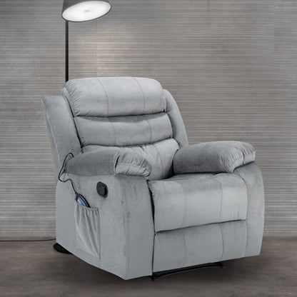 Fauteuil de massage rembourré avec fonction chauffante