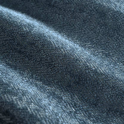 Canapé 3 places bleu foncé minimaliste à compression 81,5 avec grandes assises et rembourrage en mousse haute densité pour salons