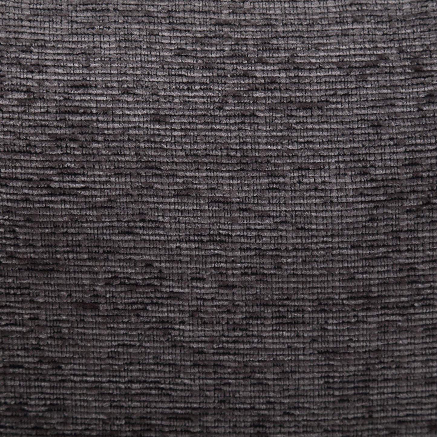 Canapé causeuse gris foncé moderne 52,36 pouces en chenille avec poche et clous pour le salon