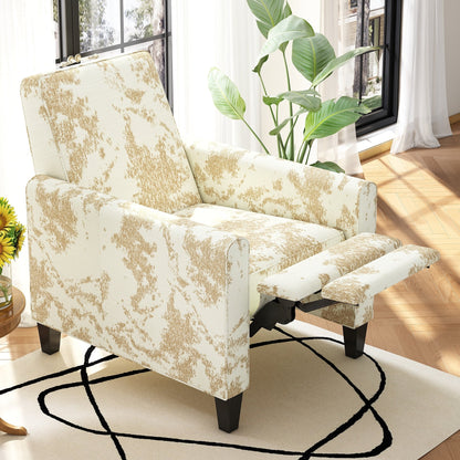 Fauteuil club inclinable à motif floral Darvis par Christopher Knight Home