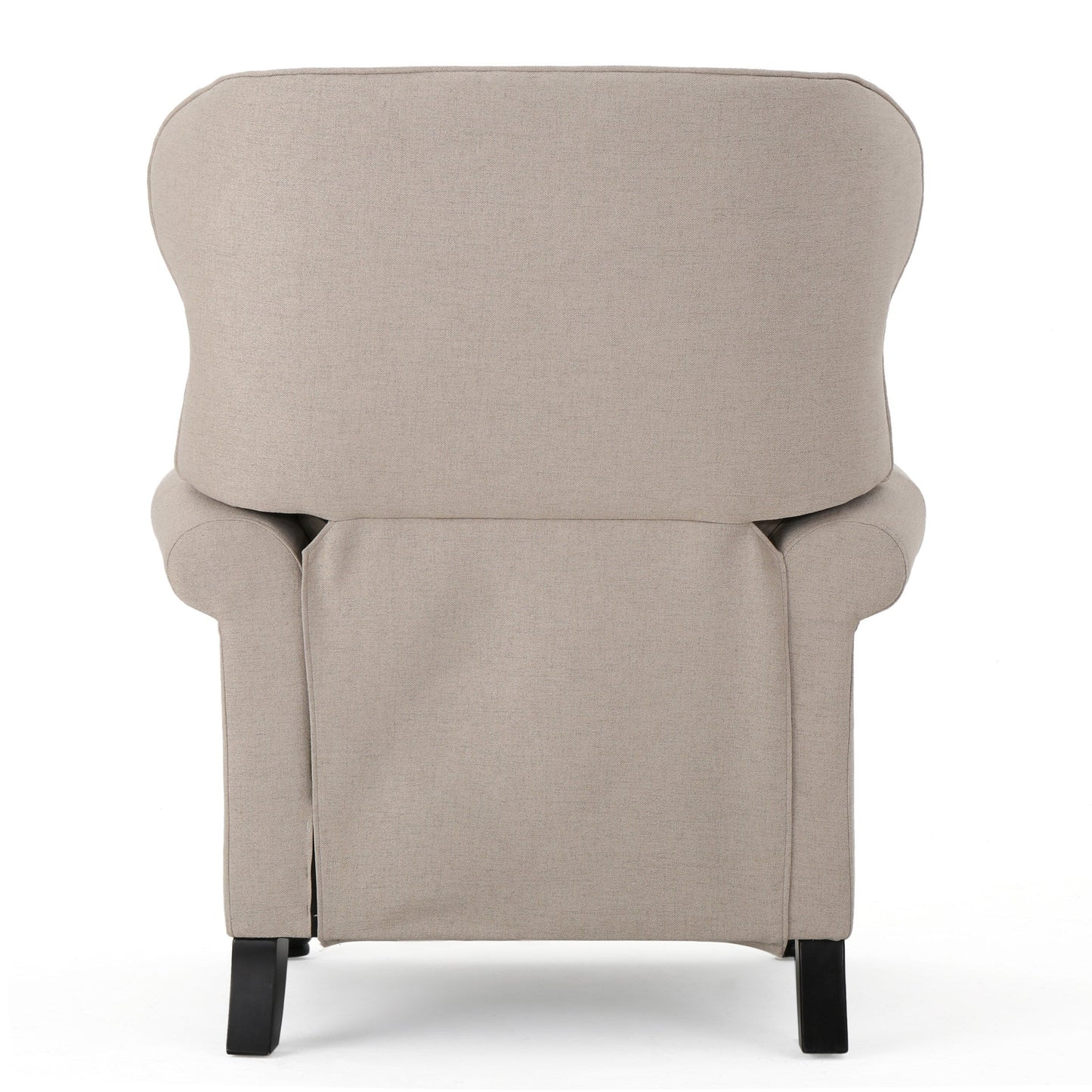 Fauteuil inclinable capitonné à point de diamant avec garniture cloutée