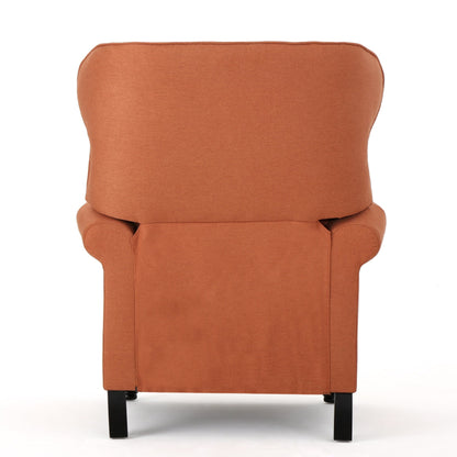 Fauteuil inclinable capitonné à point de diamant avec garniture cloutée