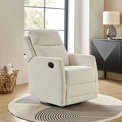 Fauteuil inclinable pivotant à 360 degrés Diana Modern en polyester par HULALA HOME