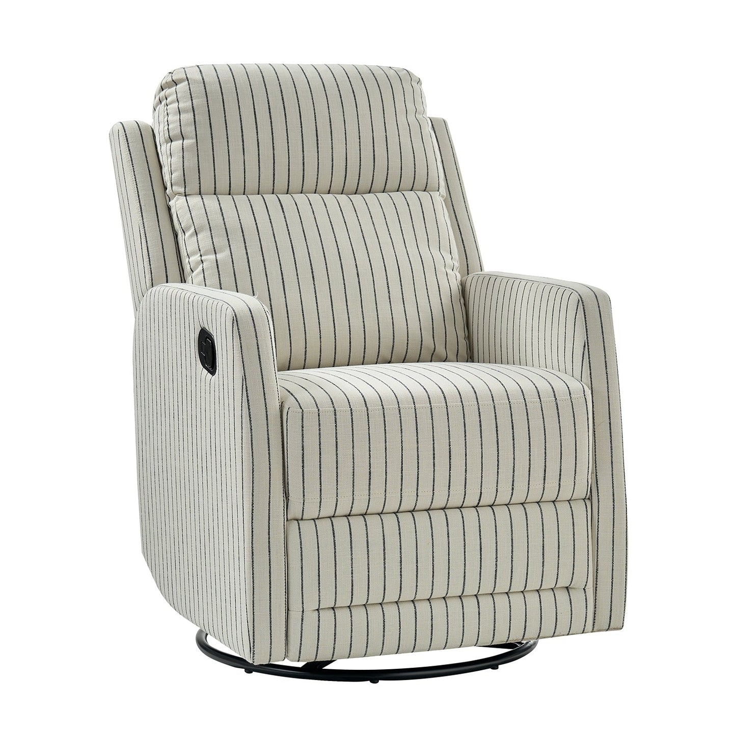 Fauteuil inclinable pivotant à 360 degrés Diana Modern en polyester par HULALA HOME