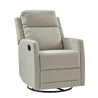 Fauteuil inclinable pivotant à 360 degrés Diana Modern en polyester par HULALA HOME