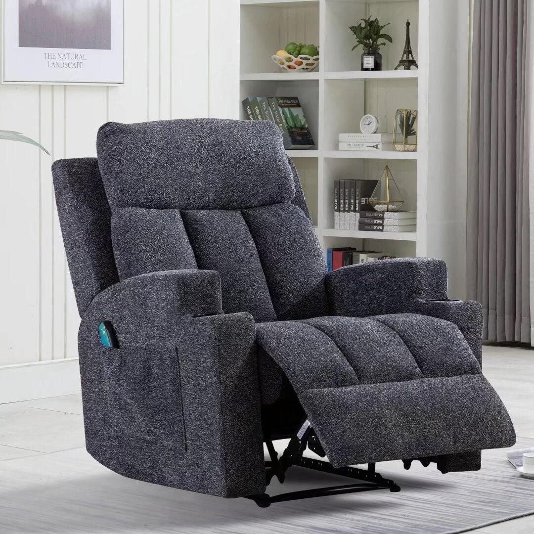 Fauteuil inclinable de massage et canapé simple manuel avec télécommande