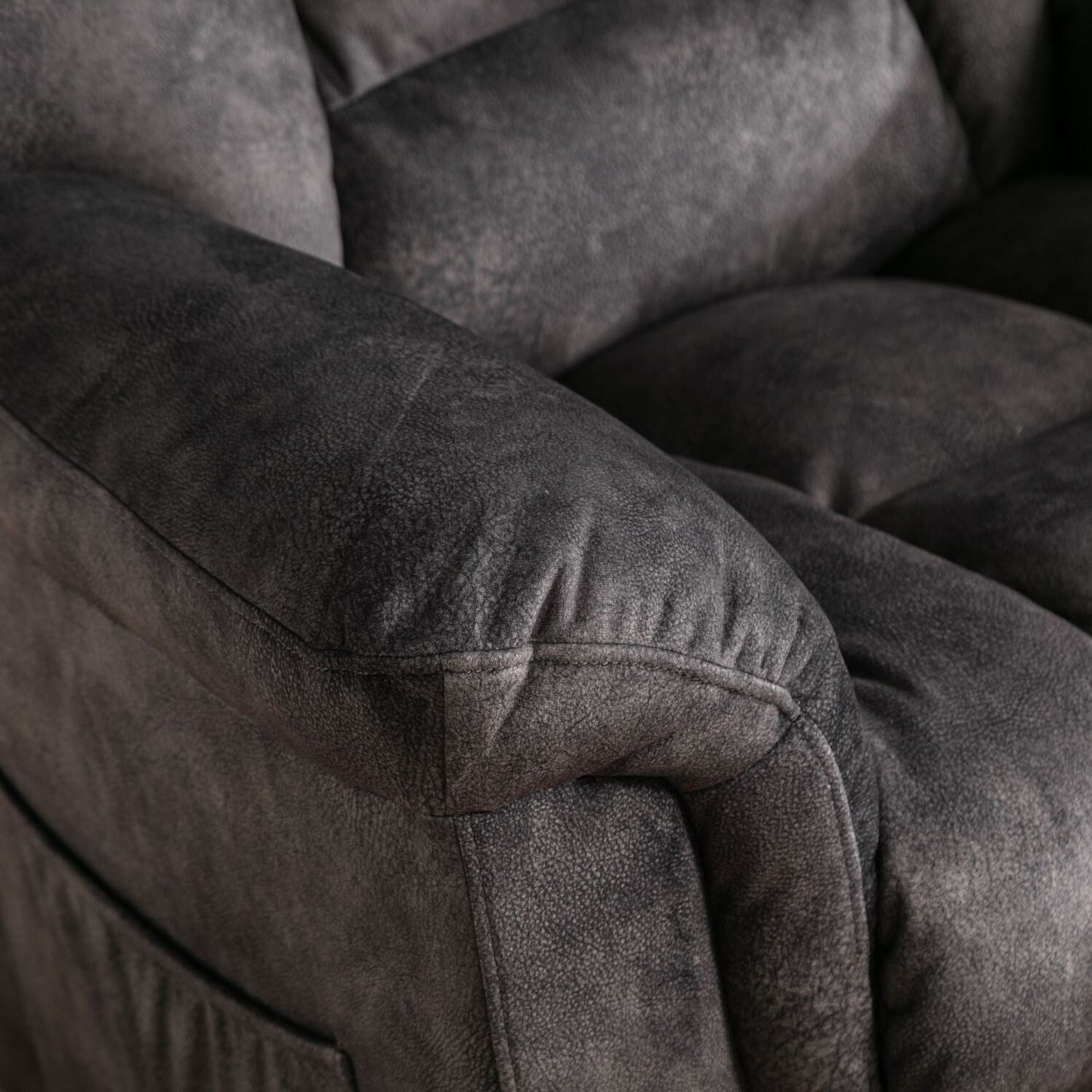 Fauteuil inclinable pivotant manuel surdimensionné Ebello