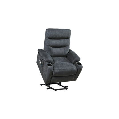 Fauteuil inclinable de massage électrique avec chauffage lombaire, 350 lb et inclinaison de 45° à 165°