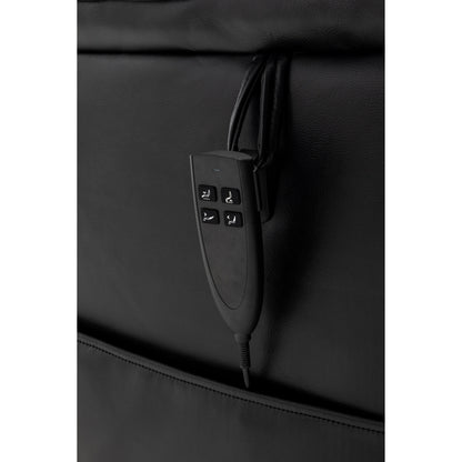 Fauteuil inclinable électrique pour personnes âgées avec inclinaison complète à 180°, moteur OKIN, siège large et poches latérales