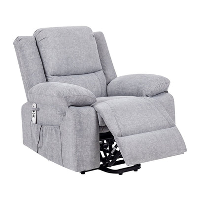 Fauteuil inclinable électrique de massage, levage multifonction, minuterie