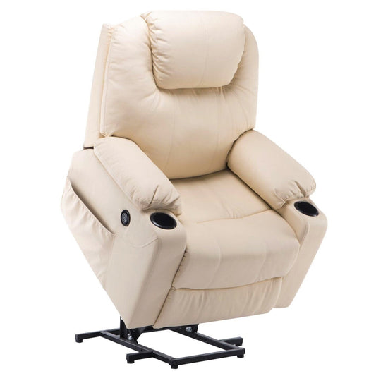 Fauteuil inclinable avec releveur et massage