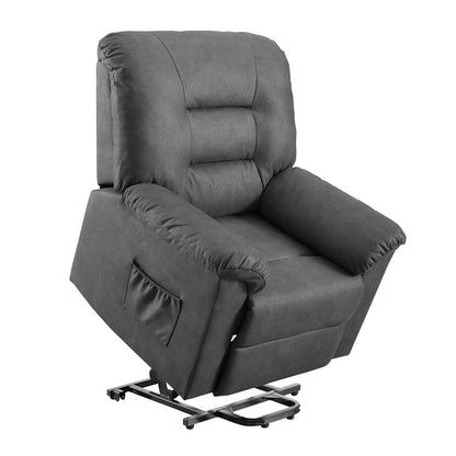 Fauteuil inclinable électrique avec releveur, fauteuil inclinable électrique avec télécommande, fauteuil inclinable électrique confortable pour personnes âgées